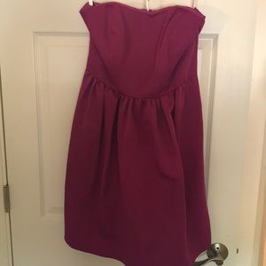 Raspberry Bridesmaid Dress